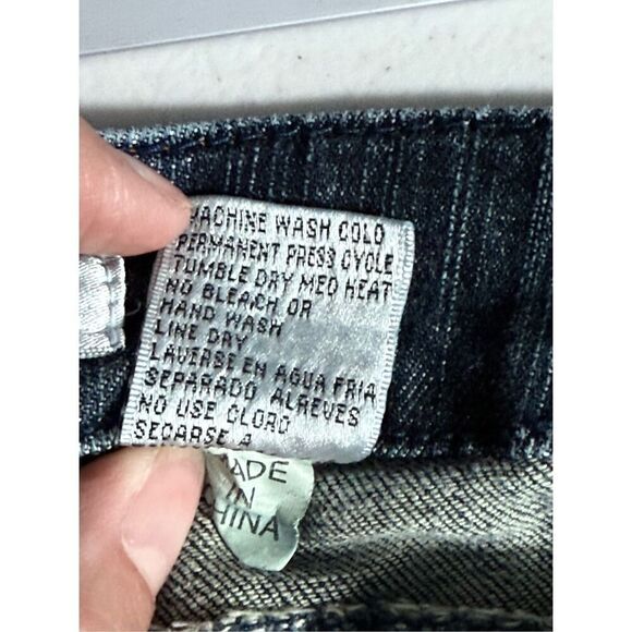 Cache Midrise Bootcut Denim Jeans Womens 10 Blue Vintage Y2K‎ Mom Casual - Picture 8 of 12